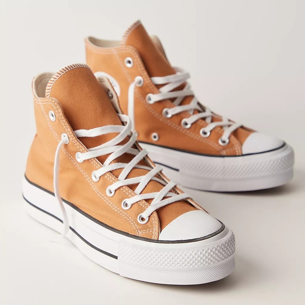 Converse Chuck Taylor All Star Lift Hi-Top Sneaker/Bronze - Picture 2 of 16